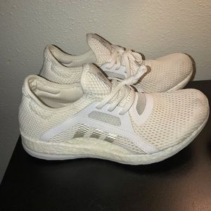 White adidas PureBoost X Climalite